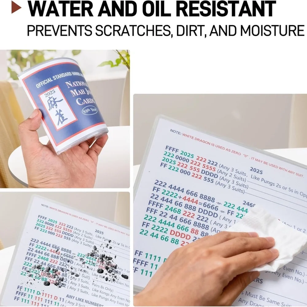 Set of 6 - 2 Mah Jongg Cards, 2 Line Readers, and 2 Card Holders - Picture 4 of 7